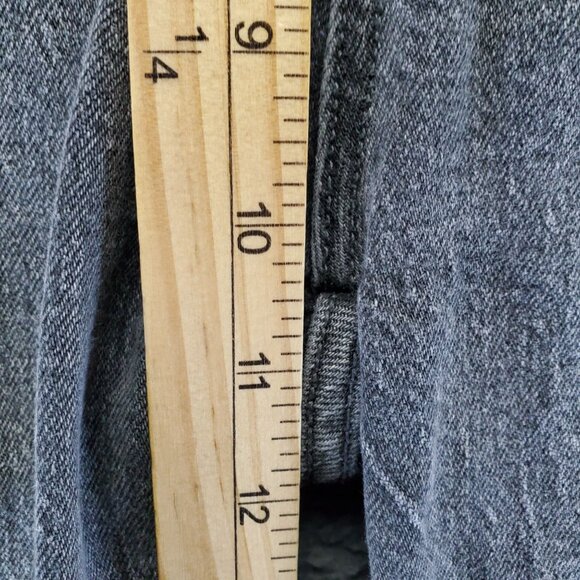 Old Navy Jeans Womens 8 Gray High-Rise Vintage Slim Frayed Hem Denim - Picture 5 of 11